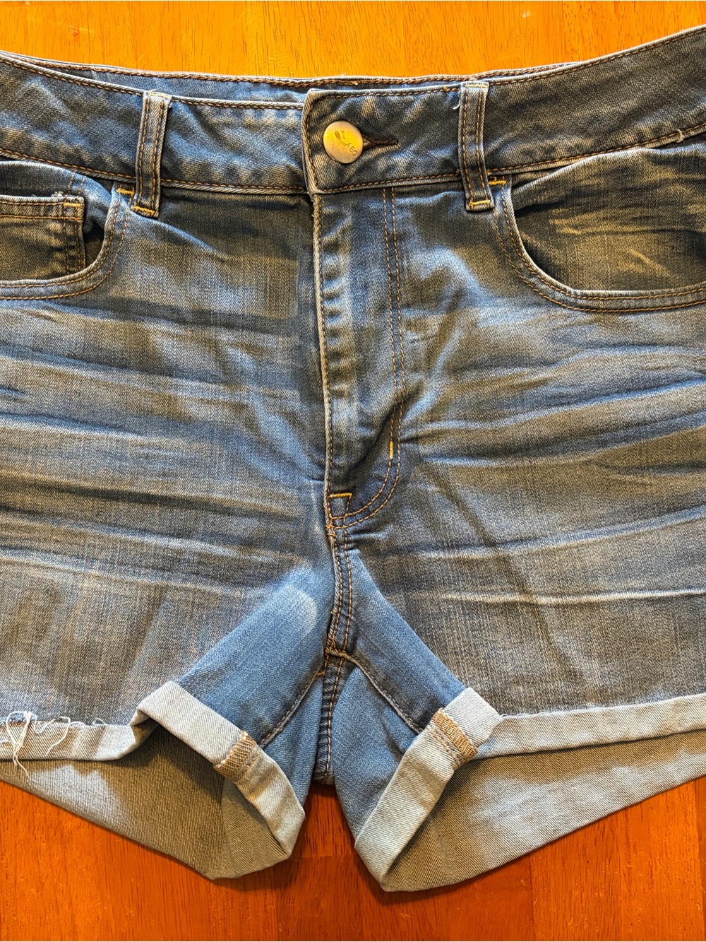 Classic Blue Denim Women’s Shorts